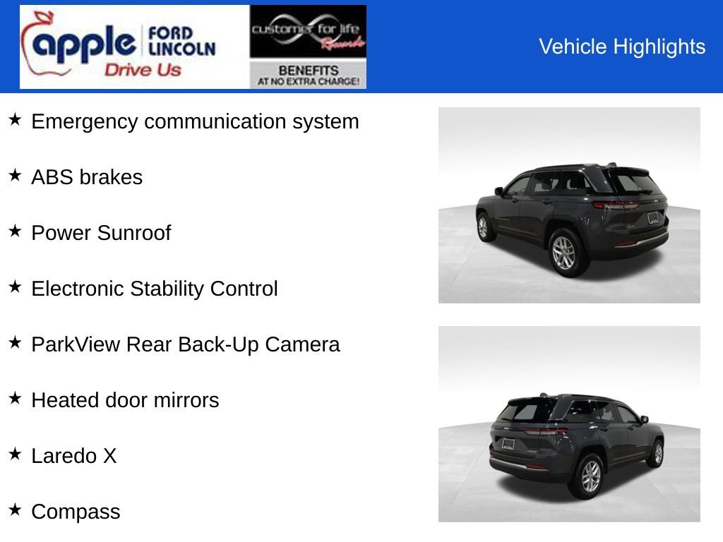 Used 2025 Jeep Grand Cherokee Laredo X image 12