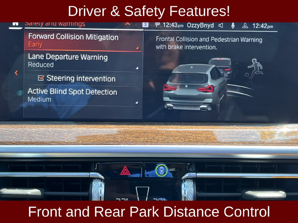 Used 2023 BMW X3 xDrive30i w/ Convenience Package w/ZPA AWD/4WD image 7