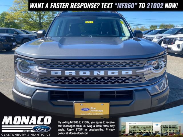 Certified 2025 Ford Bronco Sport Big Bend w/ Convenience Package AWD/4WD image 3