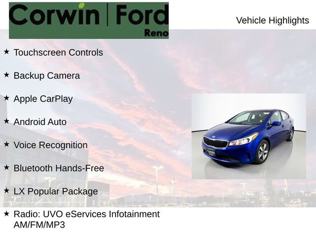 Used 2018 Kia Forte LX w/ LX Popular Package image 2