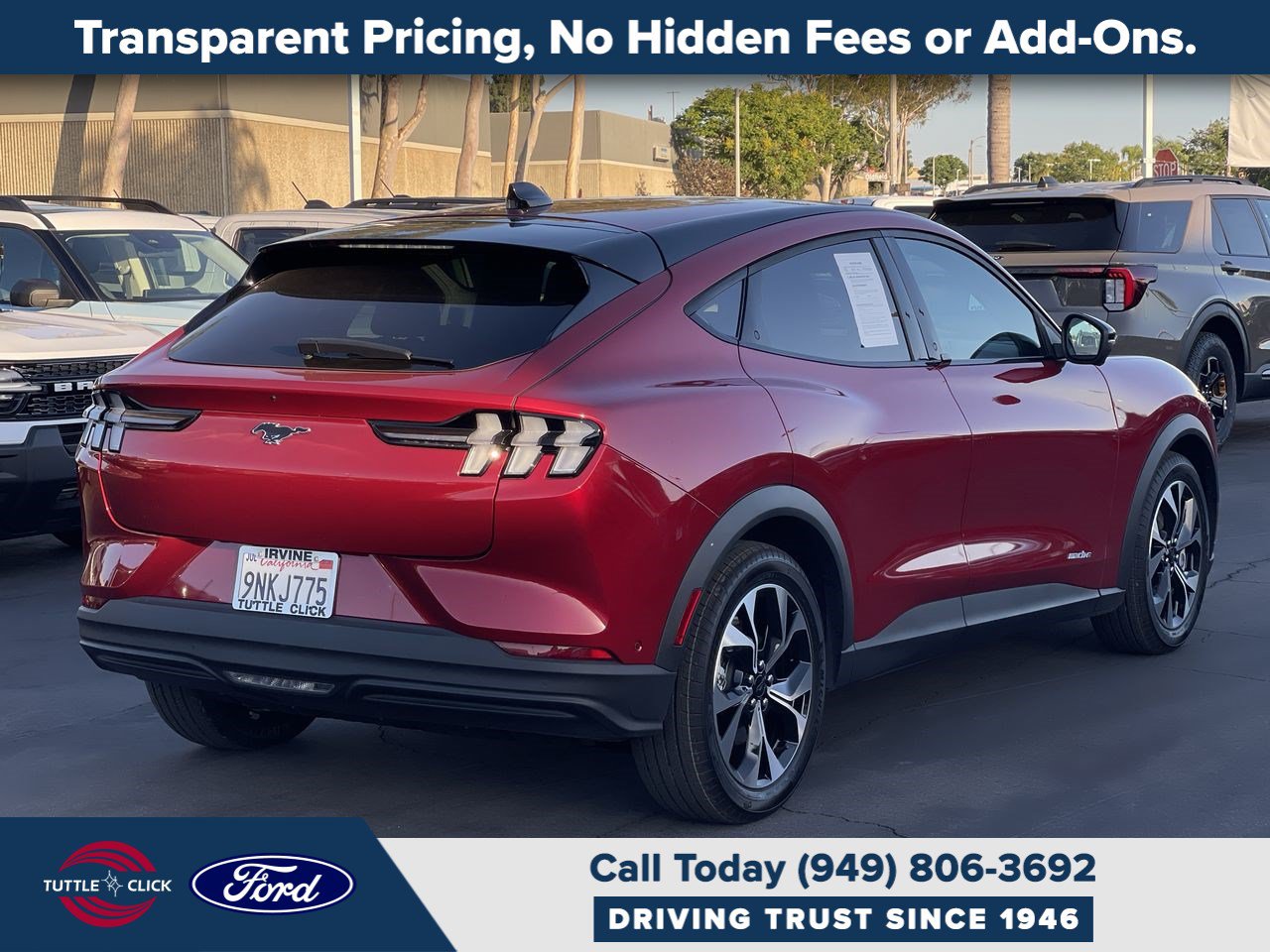 Certified 2024 Ford Mustang Mach-E Select RWD image 6