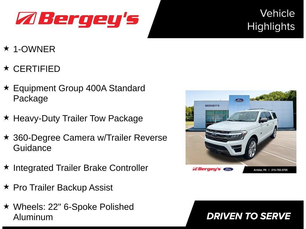 Certified 2022 Ford Expedition Max King Ranch AWD/4WD image 5