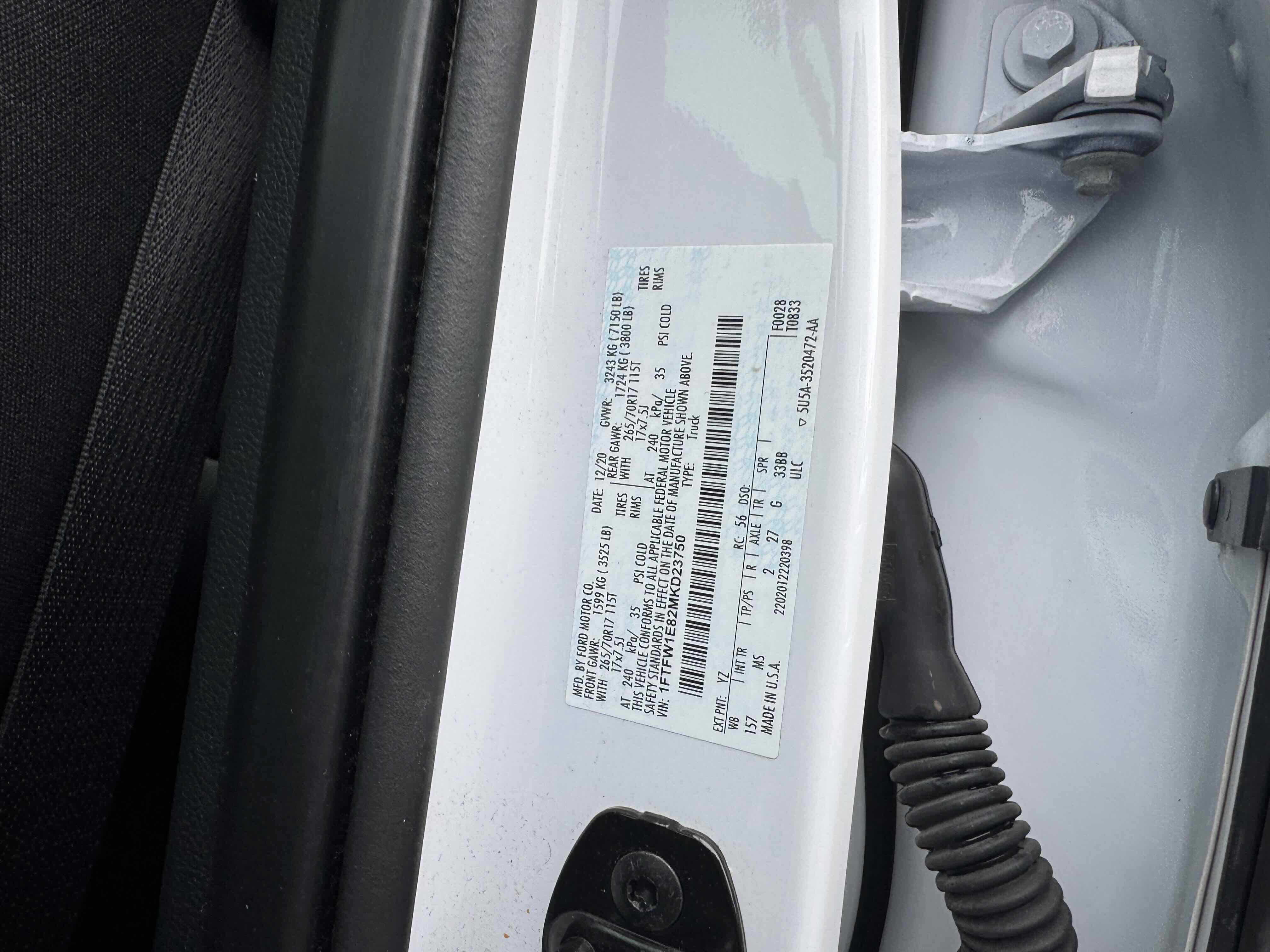 Certified 2021 Ford F150 XLT w/ Equipment Group 301A Mid image 33