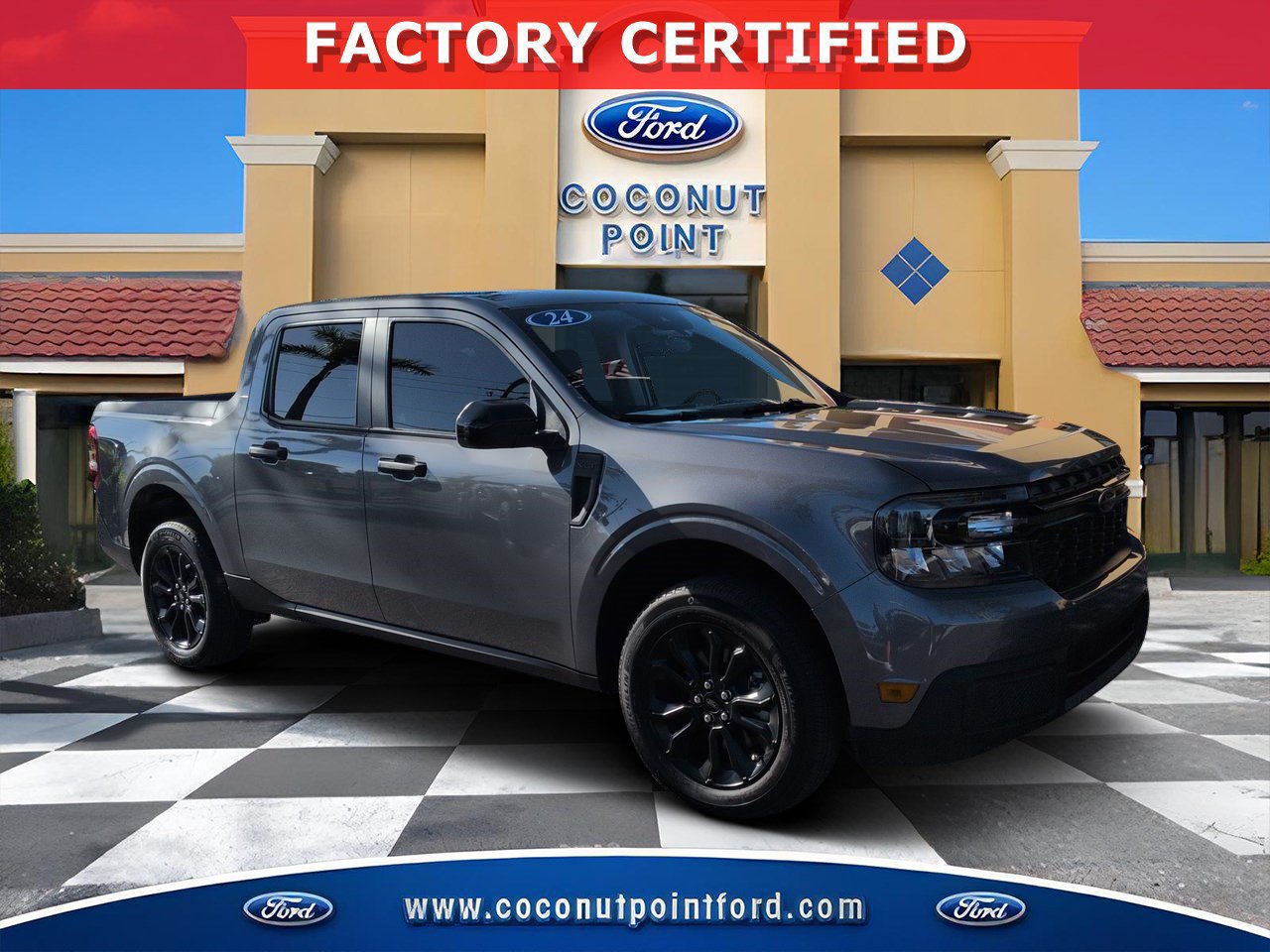 Certified 2024 Ford Maverick XLT w/ XLT Luxury Package FWD image 1