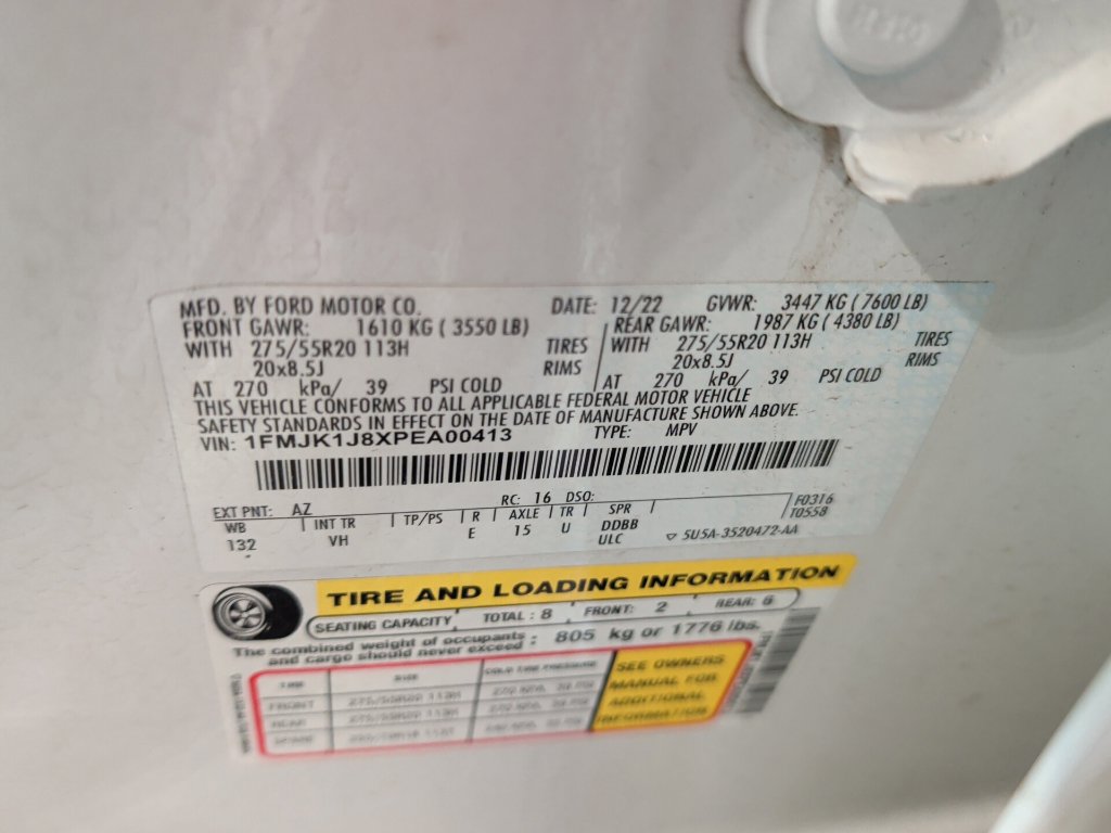 Certified 2023 Ford Expedition Max XLT AWD/4WD image 14
