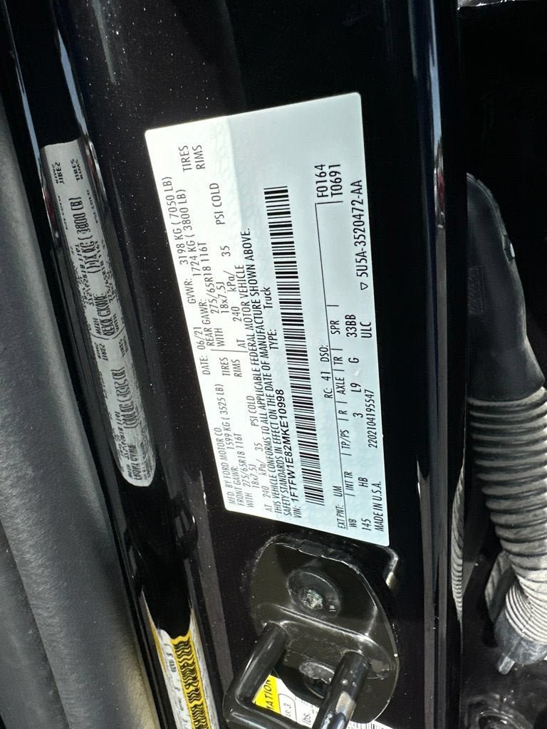 Certified 2021 Ford F150 Lariat AWD/4WD image 14