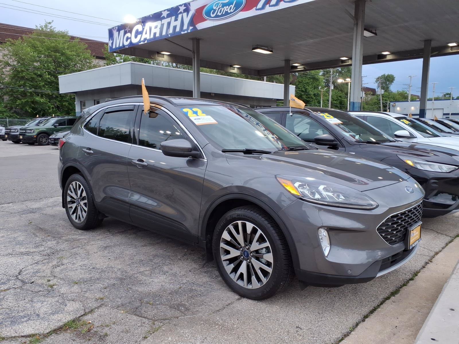 Certified 2022 Ford Escape Titanium w/ Class II Trailer Tow Package