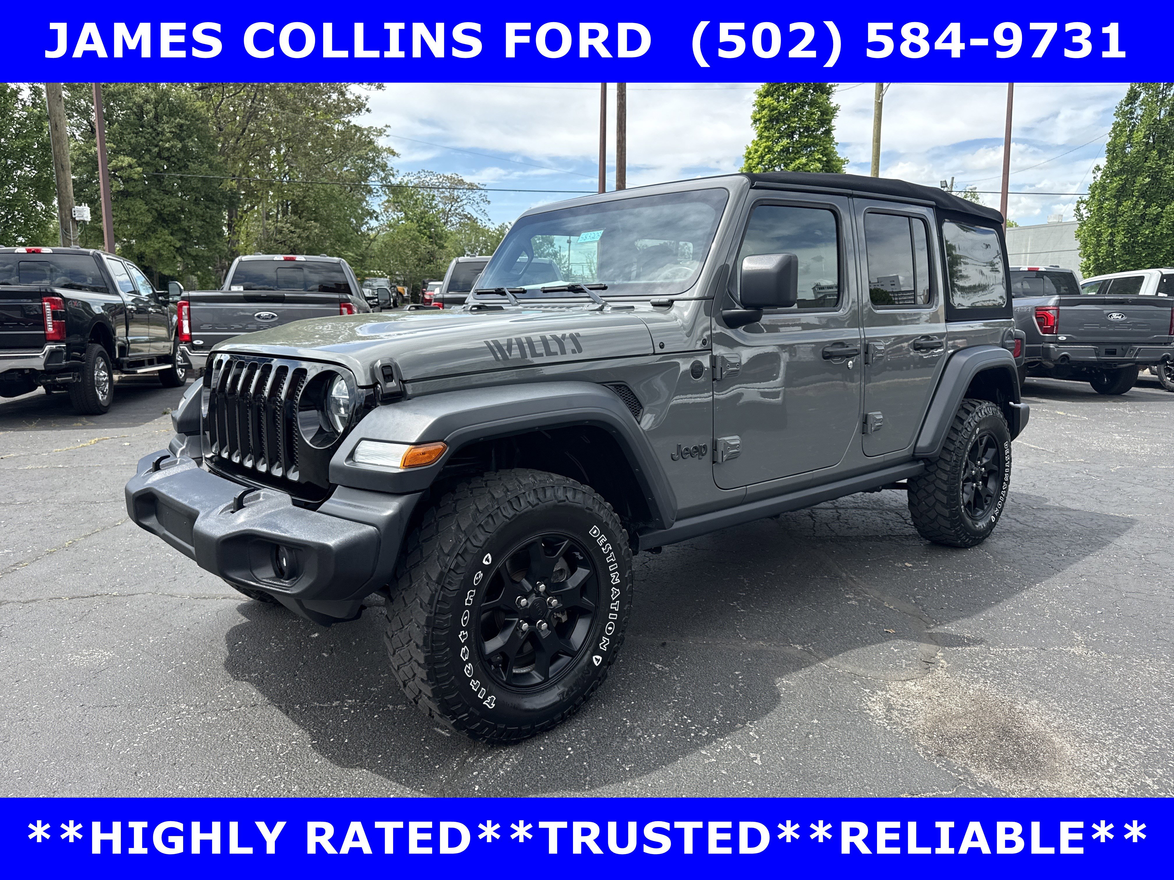 Used 2020 Jeep Wrangler Unlimited Sport AWD/4WD image 3