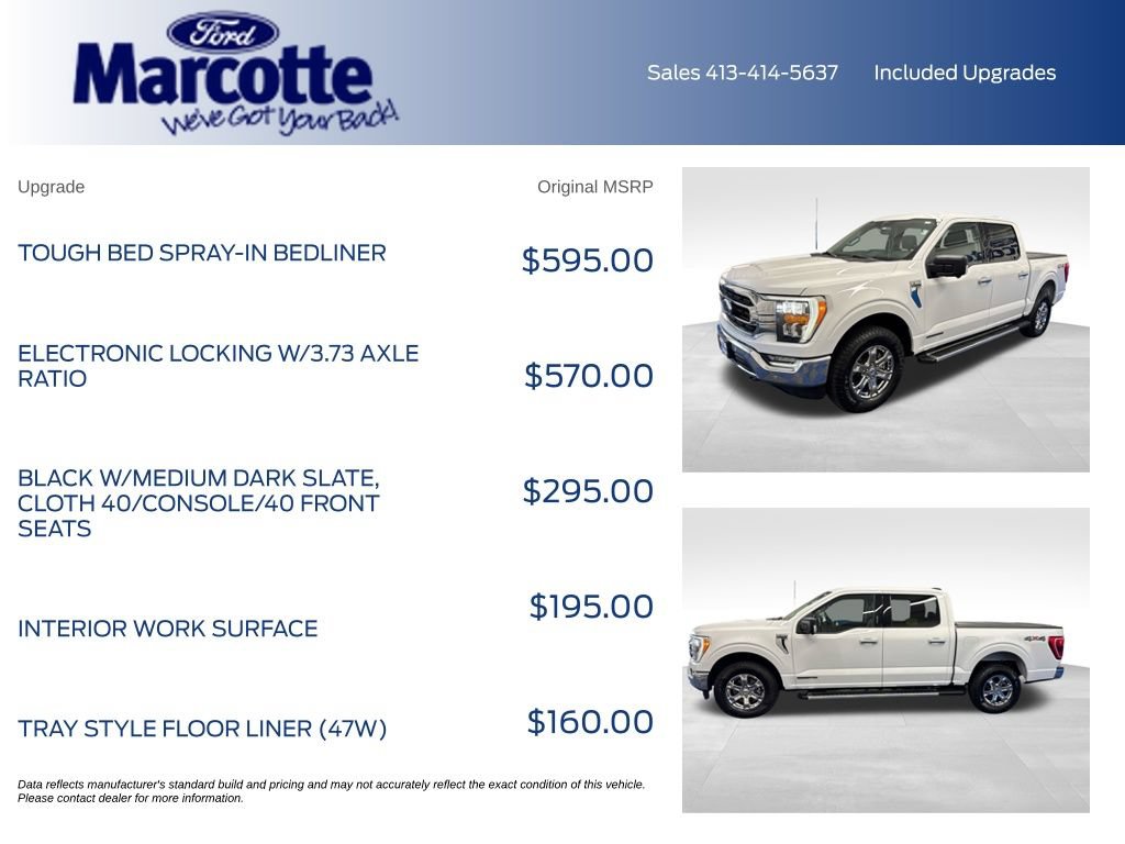 Certified 2022 Ford F150 XLT w/ Equipment Group 302A High AWD/4WD image 5