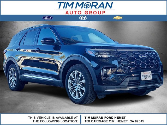 Certified 2025 Ford Explorer Platinum