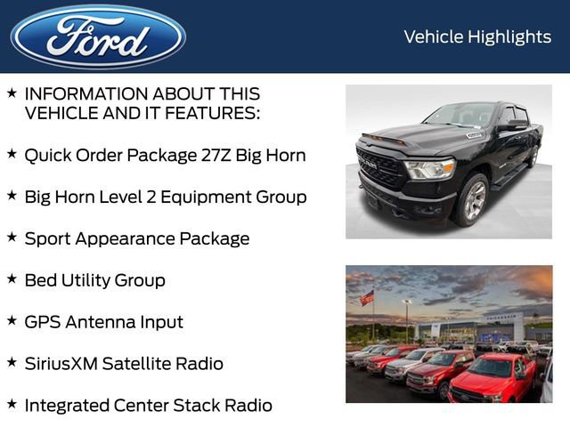 Used 2022 RAM 1500 Big Horn image 6