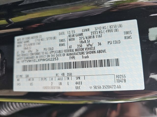 Certified 2023 Ford F150 Lightning XLT AWD/4WD image 33