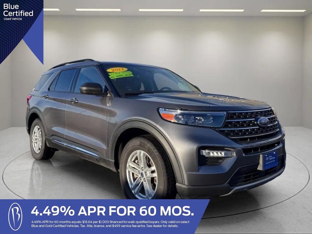 Certified 2021 Ford Explorer XLT w/ Equipment Group 202A