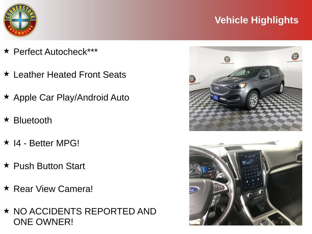 Certified 2024 Ford Edge SEL AWD/4WD image 2