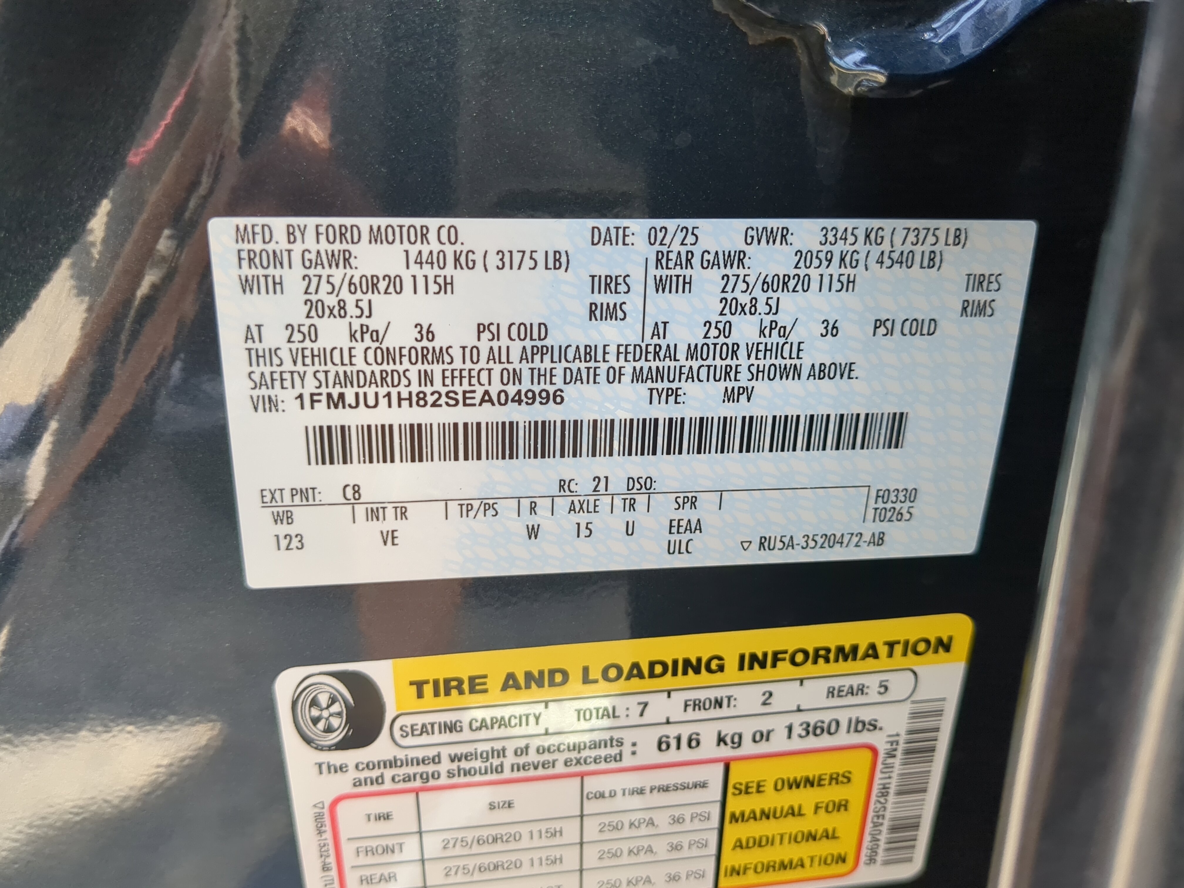 Certified 2025 Ford Expedition Active RWD image 29