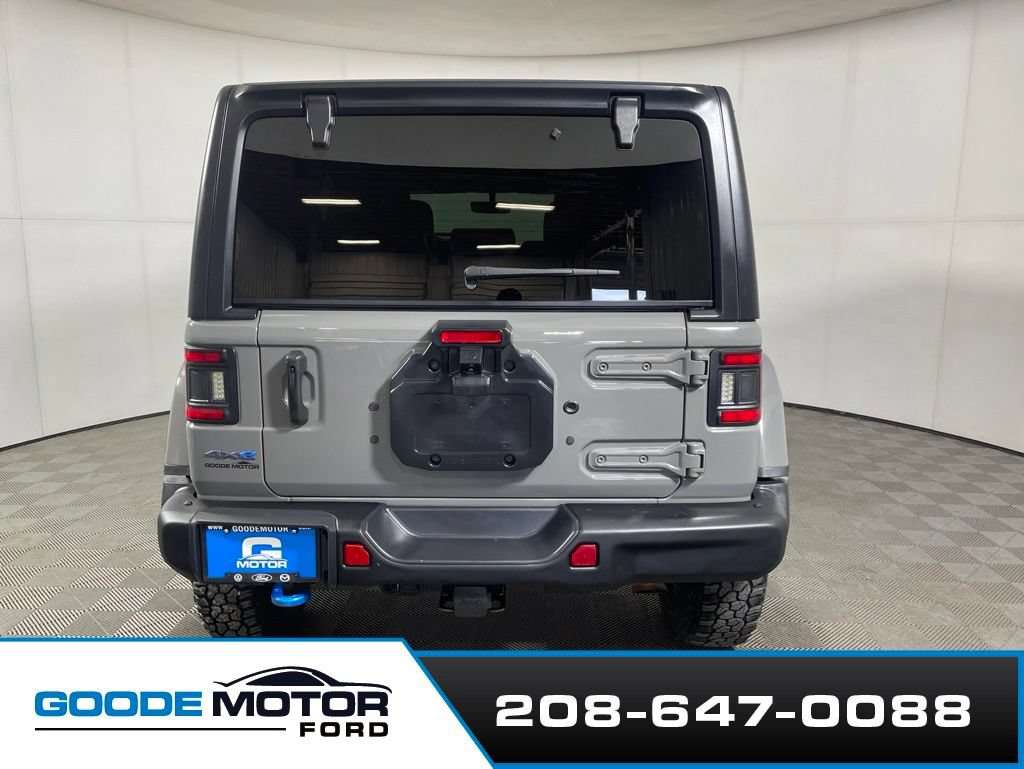 Used 2023 Jeep Wrangler Unlimited Rubicon 4xe w/ Steel Bumper Group AWD/4WD image 6