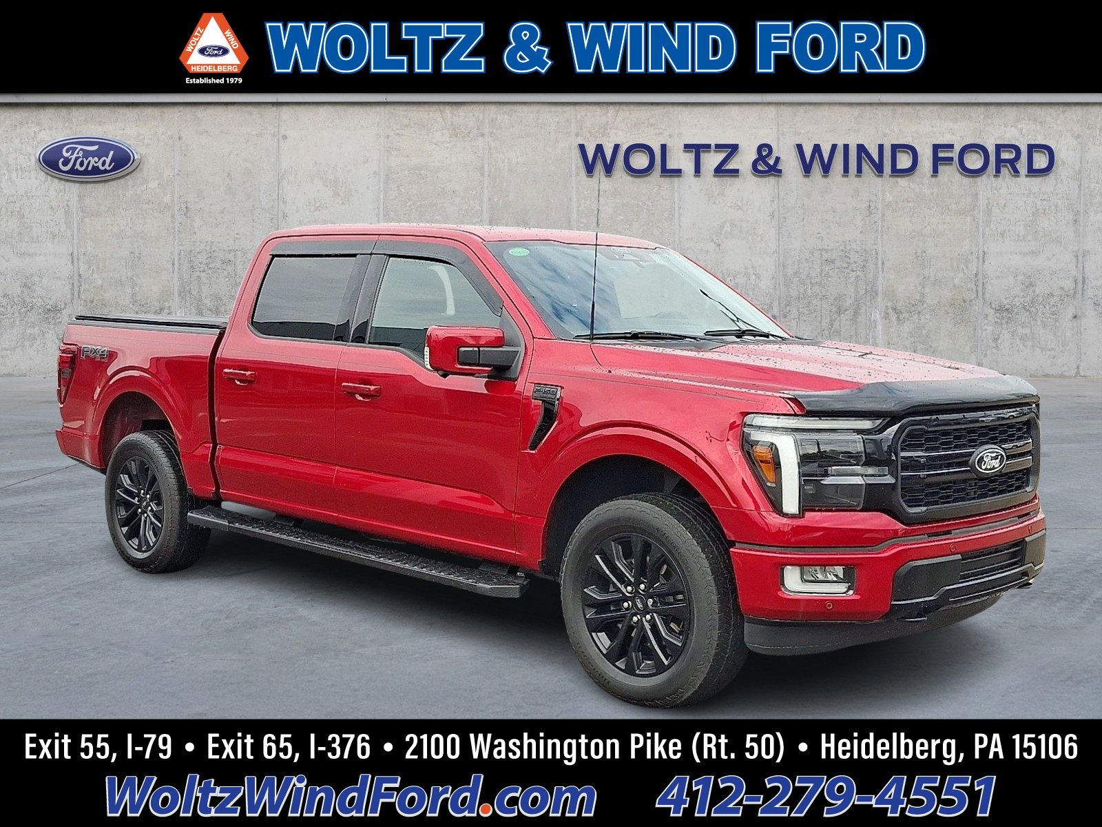 Certified 2024 Ford F150 Lariat w/ Equipment Group 502A High AWD/4WD image 1
