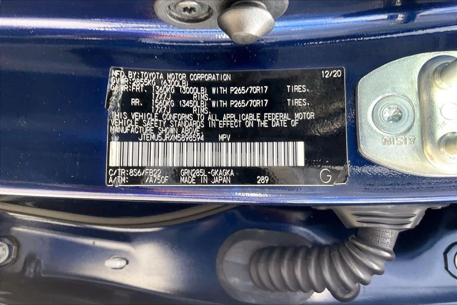 Used 2021 Toyota 4Runner SR5 AWD/4WD image 20