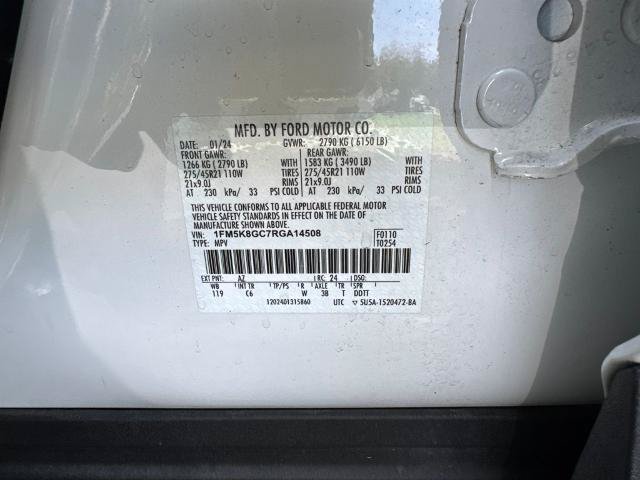 Certified 2024 Ford Explorer ST w/ Equipment Group 401A AWD/4WD image 14