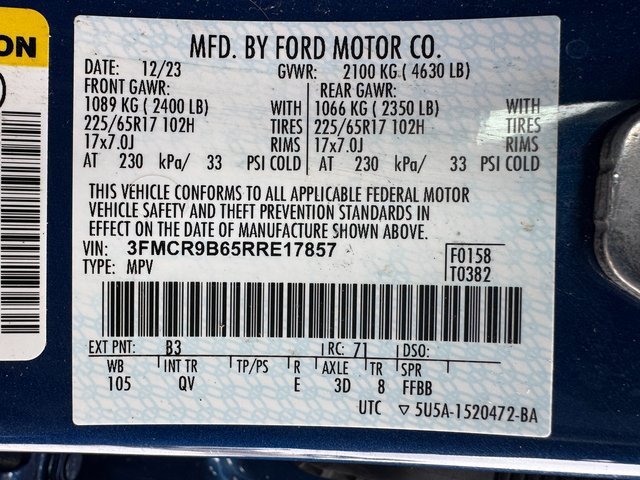 Certified 2024 Ford Bronco Sport Big Bend image 28