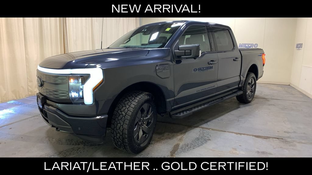 Certified 2022 Ford F150 Lightning Lariat AWD/4WD image 49