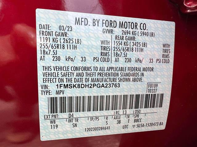 Certified 2023 Ford Explorer XLT w/ Equipment Group 202A image 15