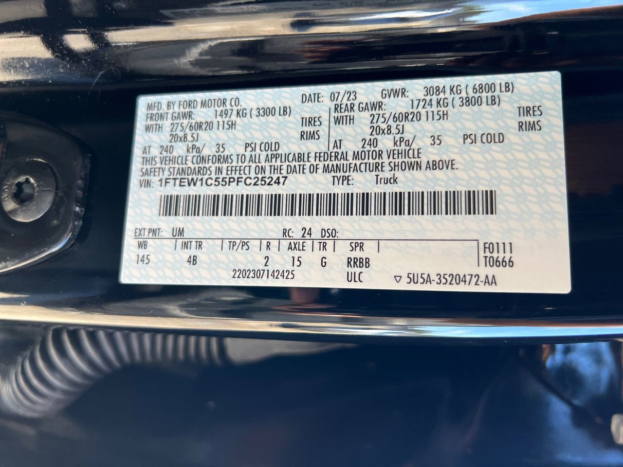 Certified 2023 Ford F150 XLT w/ Equipment Group 302A High image 37