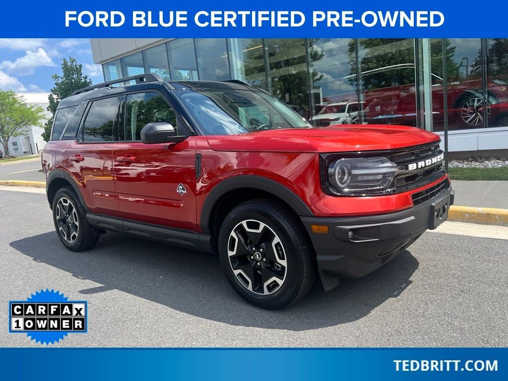 Certified 2024 Ford Bronco Sport Outer Banks w/ Tech Package