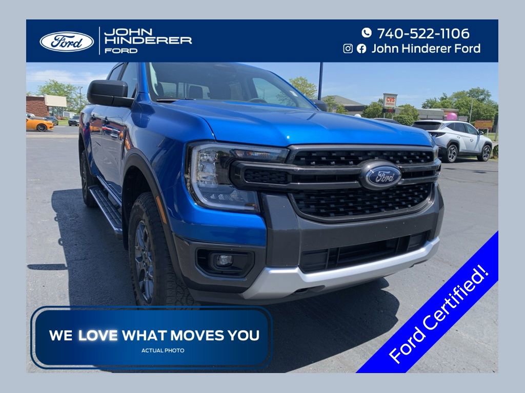 Certified 2025 Ford Ranger XLT w/ Equipment Group 301A High