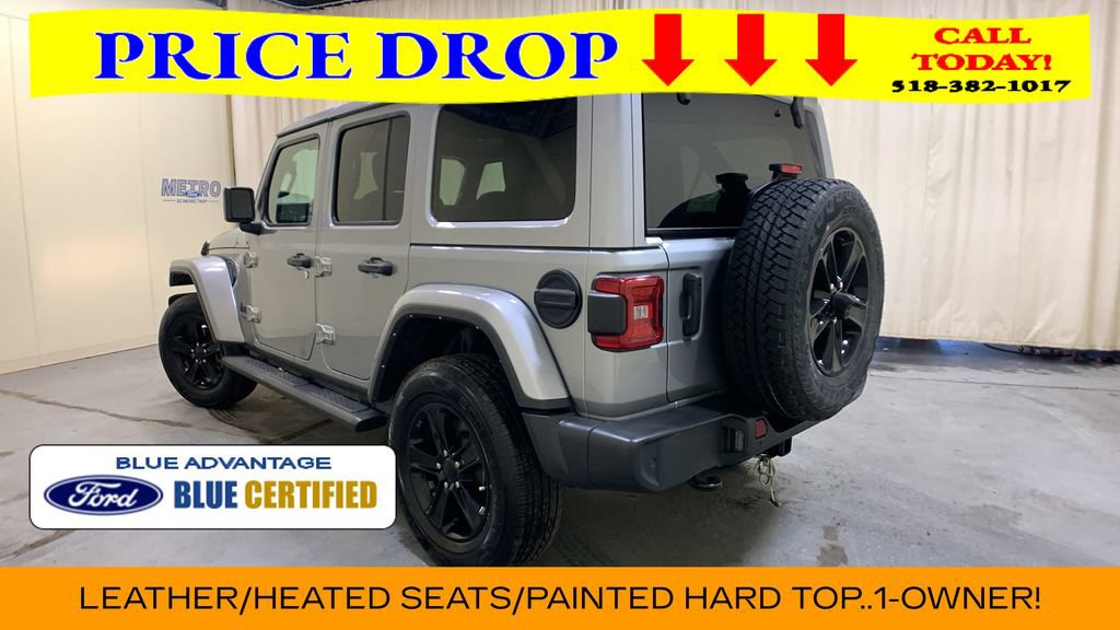 Used 2021 Jeep Wrangler Unlimited Sahara AWD/4WD image 5