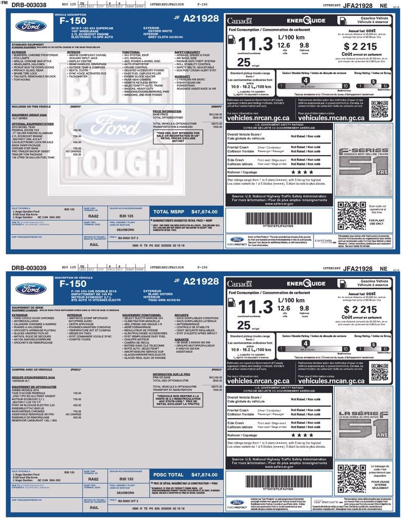 Certified 2018 Ford F150 XLT w/ Trailer Tow Package image 9