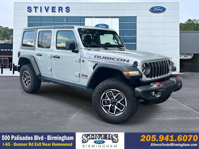 Used 2024 Jeep Wrangler Unlimited Rubicon w/ Technology Group AWD/4WD image 1