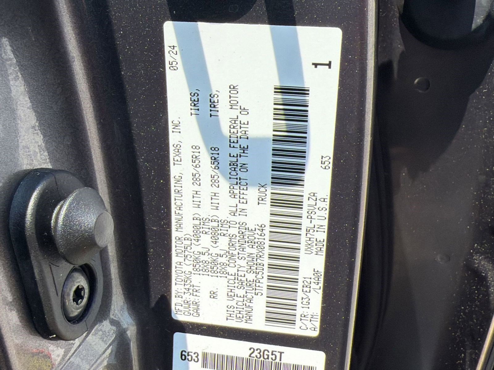 Used 2024 Toyota Tundra TRD Pro AWD/4WD image 21