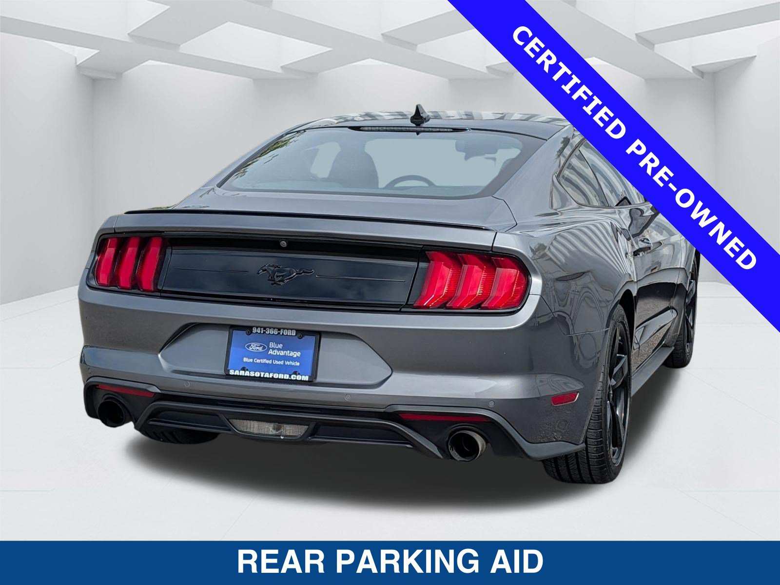 Certified 2021 Ford Mustang Premium w/ Black Accent Package RWD image 5