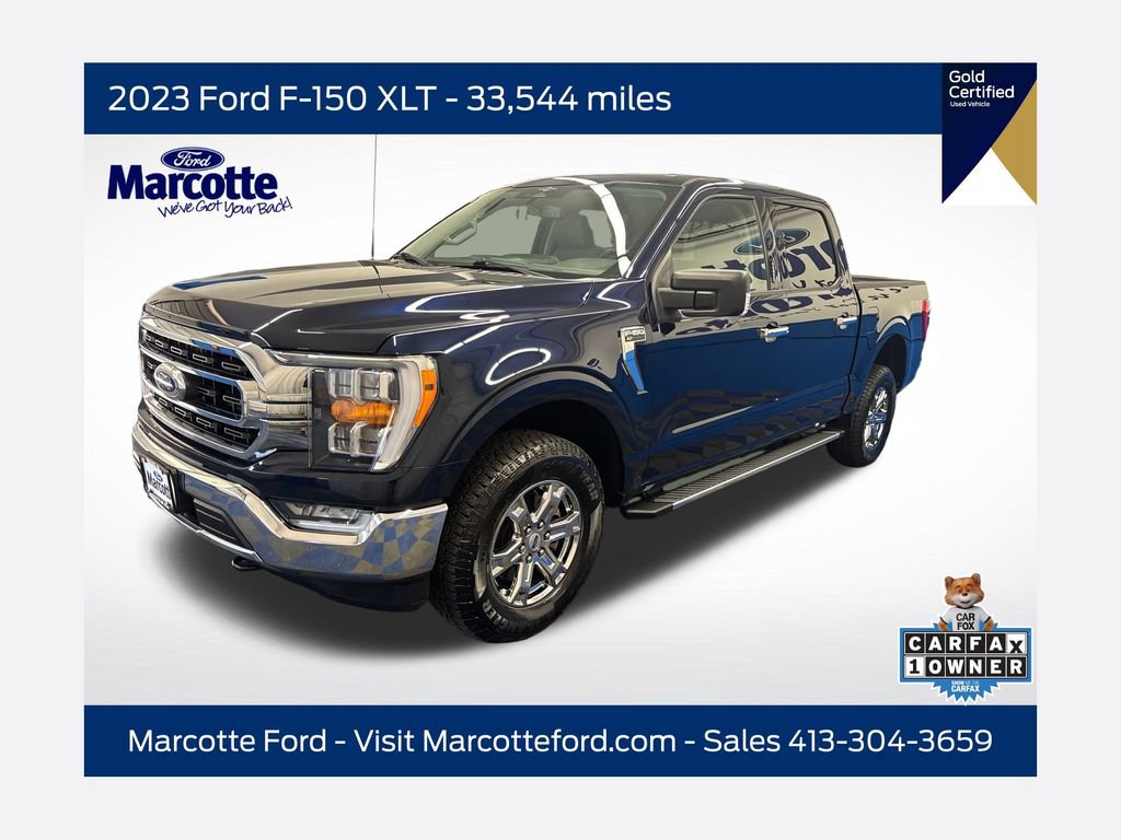 Certified 2023 Ford F150 XLT w/ Equipment Group 302A High AWD/4WD image 1