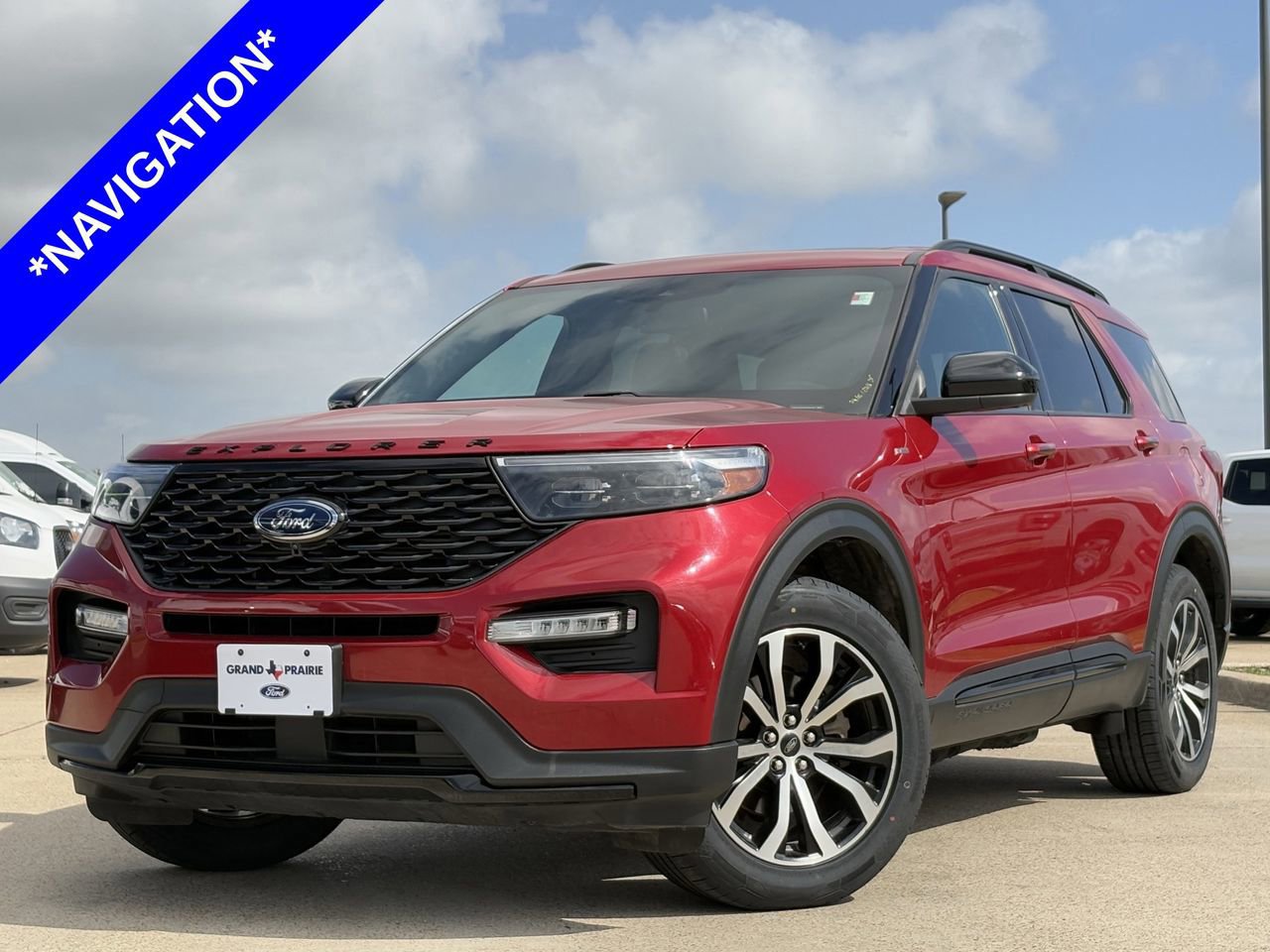 Certified 2022 Ford Explorer ST-Line w/ Class IV Trailer Tow Package