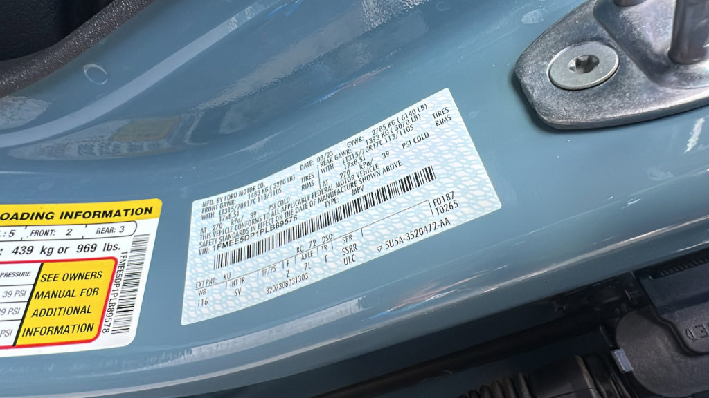 Certified 2023 Ford Bronco Black Diamond w/ Sasquatch Package image 30