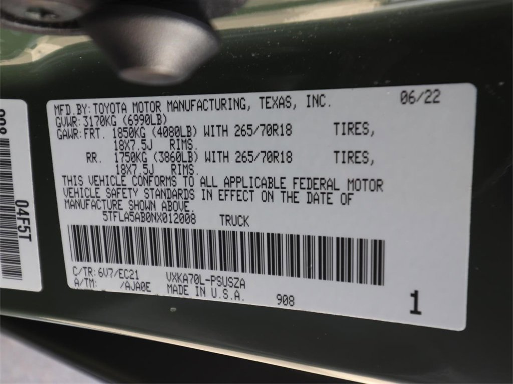 Used 2022 Toyota Tundra SR5 image 23