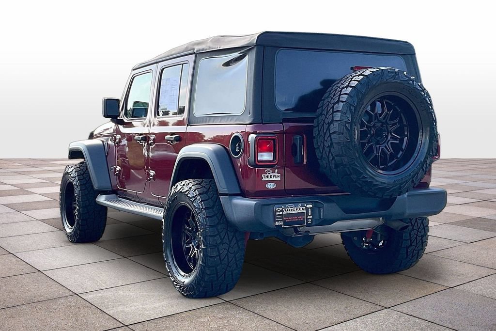 Used 2021 Jeep Wrangler Unlimited Sport AWD/4WD image 2