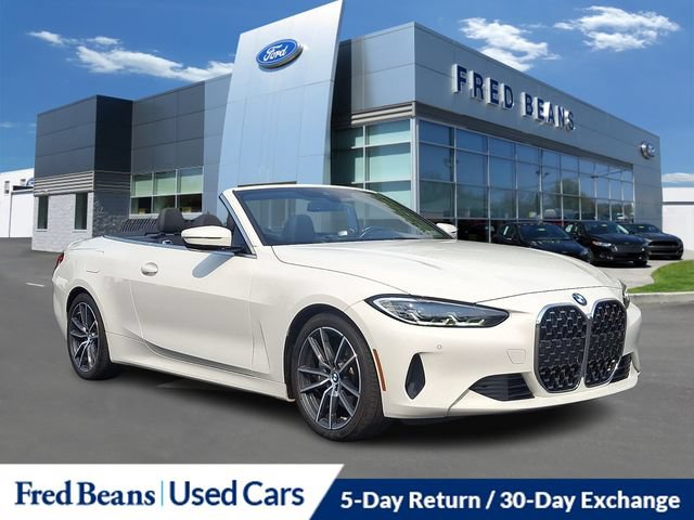 Used 2021 BMW 430i Convertible w/ Convenience Package RWD image 1