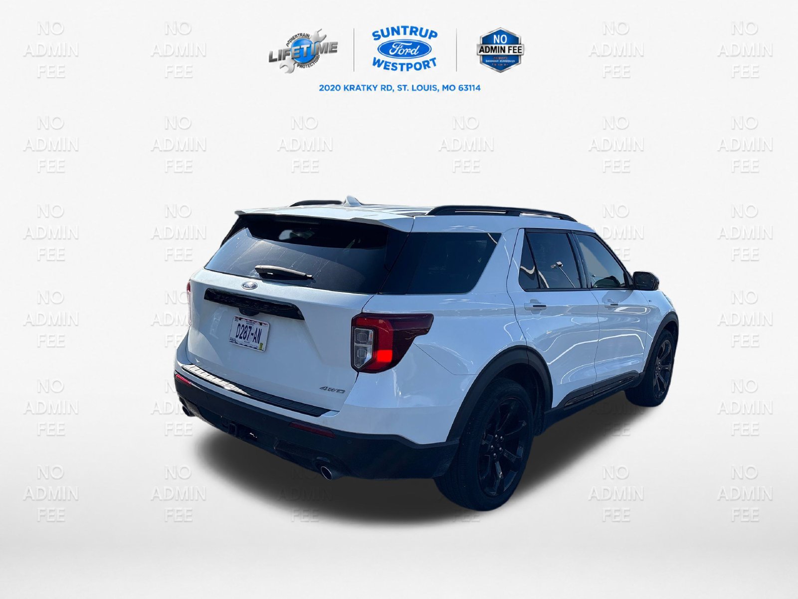 Certified 2024 Ford Explorer ST-Line w/ Class IV Trailer Tow Package AWD/4WD image 3