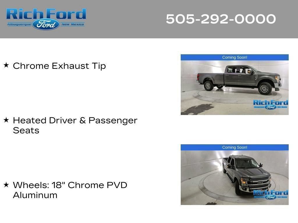 Certified 2021 Ford F250 XLT w/ XLT Premium Package AWD/4WD image 64