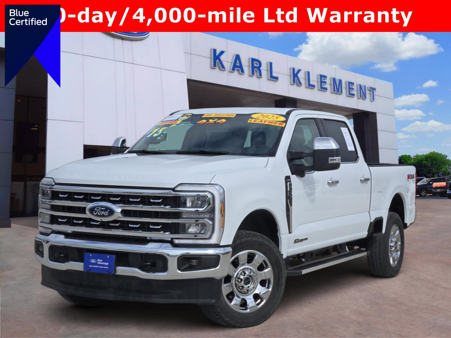 Certified 2025 Ford F250 Lariat w/ Chrome Package