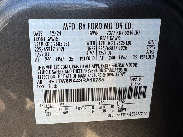 Certified 2025 Ford Maverick XL w/ Equipment Group 102A image 27