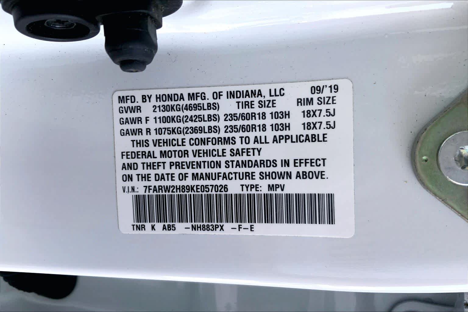 Used 2019 Honda CR-V EX-L image 32
