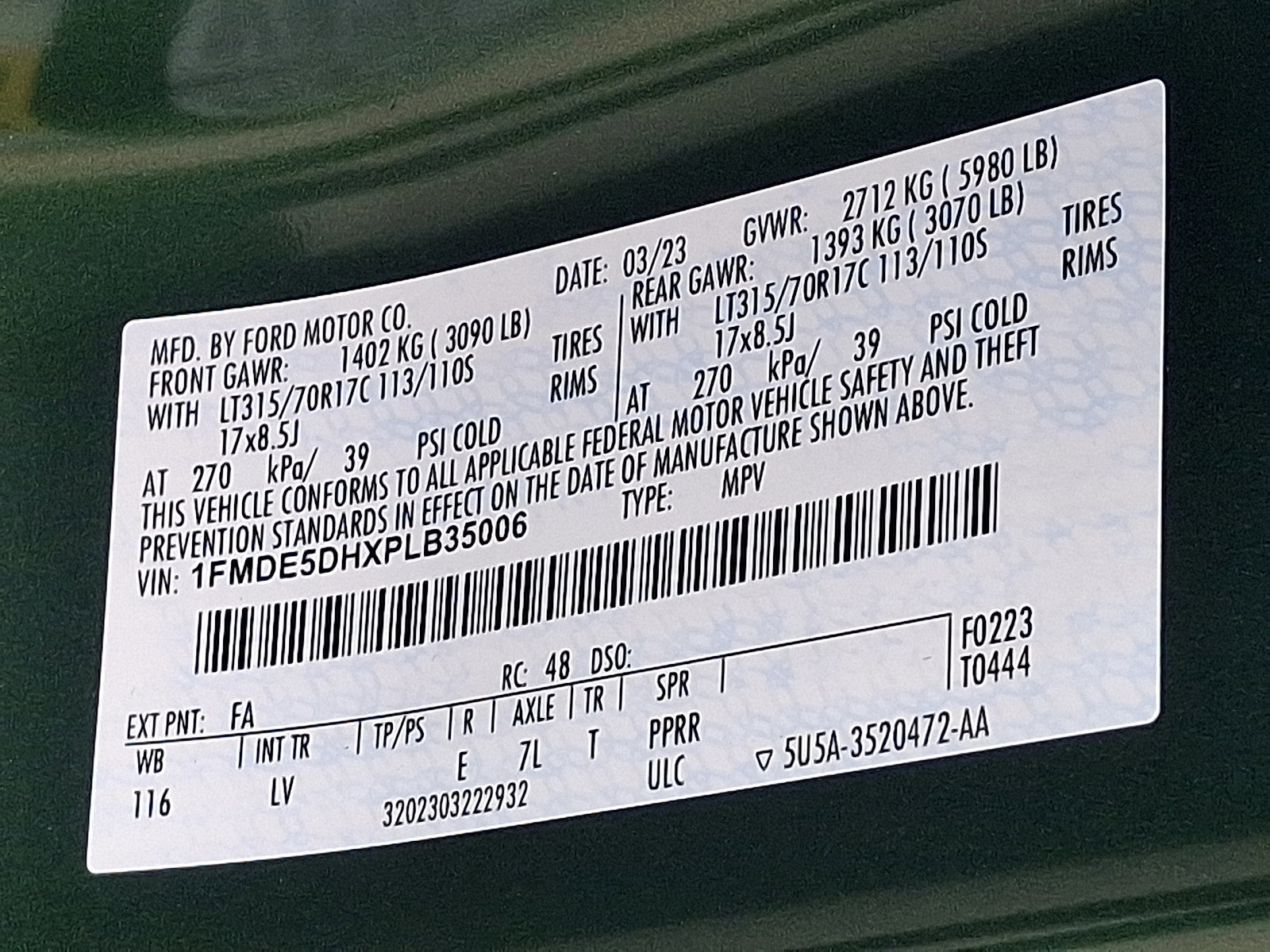 Certified 2023 Ford Bronco Big Bend w/ Sasquatch Package image 26