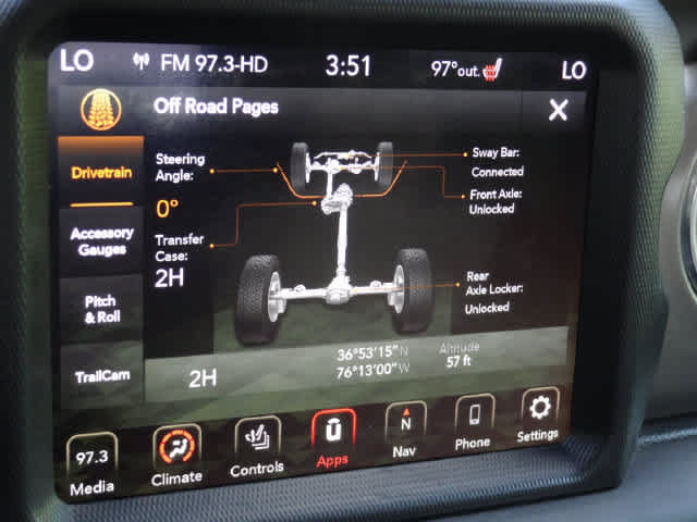 Used 2020 Jeep Gladiator Rubicon w/ Dual Top Group AWD/4WD image 9