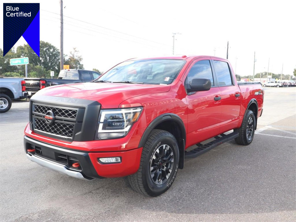 Used 2021 Nissan Titan PRO-4X w/ Off Road Protection Package image 1