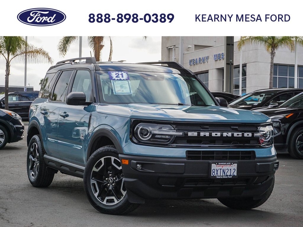 Certified 2021 Ford Bronco Sport Outer Banks