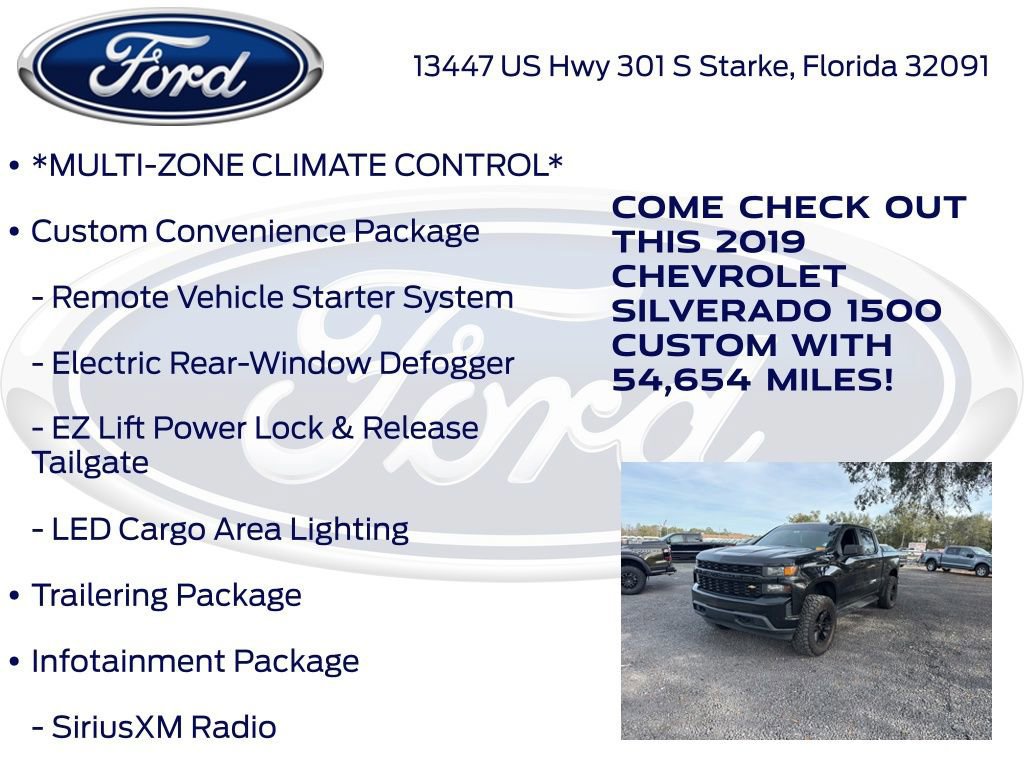 Used 2019 Chevrolet Silverado 1500 Custom w/ Custom Value Package image 16